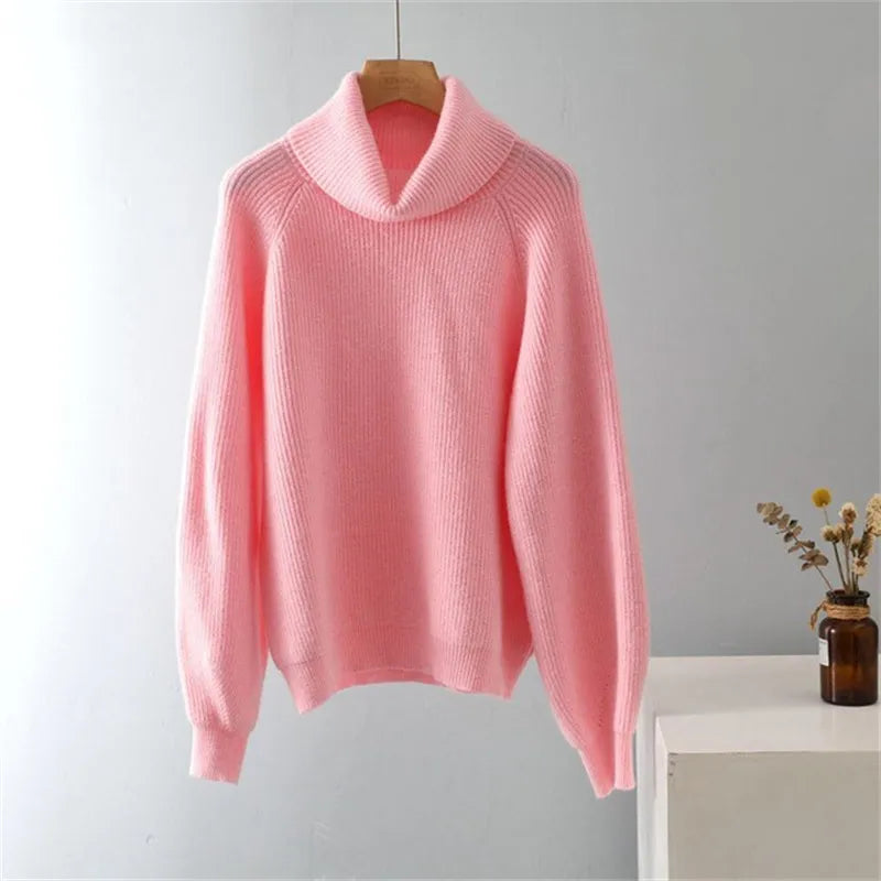 Turtleneck Kvinnor, Plain Turtleneck | Snygg - Bekväm - Perfekt för formella och vardagliga tillfällen