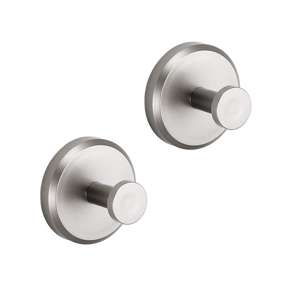Sugkoppskrokar - BathroomBuddy - Klibbar stadigt - Lätt att installera (2 delar)