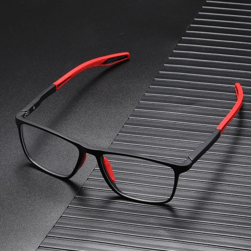 Ultralätta multifocal läsglasögon for män och kvinnor - högkvalitativt polykarbonat - för när och fjärran - väggklocka