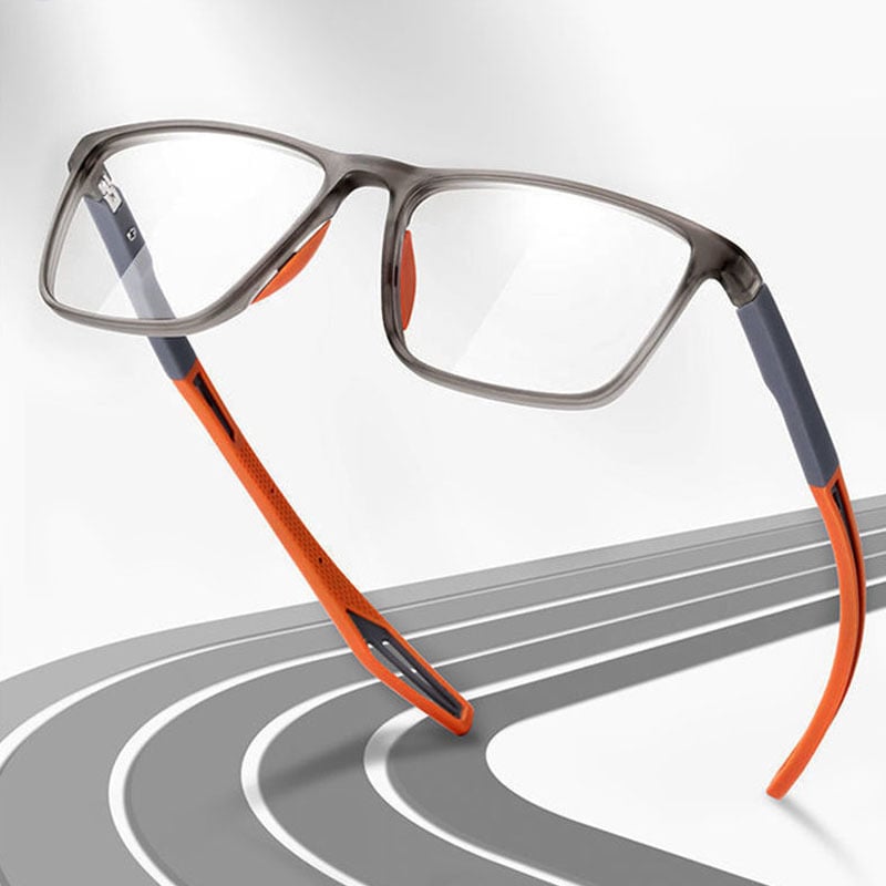 Ultralätta multifocal läsglasögon for män och kvinnor - högkvalitativt polykarbonat - för när och fjärran - väggklocka