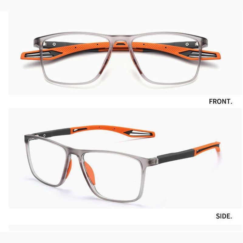 Ultralätta multifocal läsglasögon for män och kvinnor - högkvalitativt polykarbonat - för när och fjärran - väggklocka