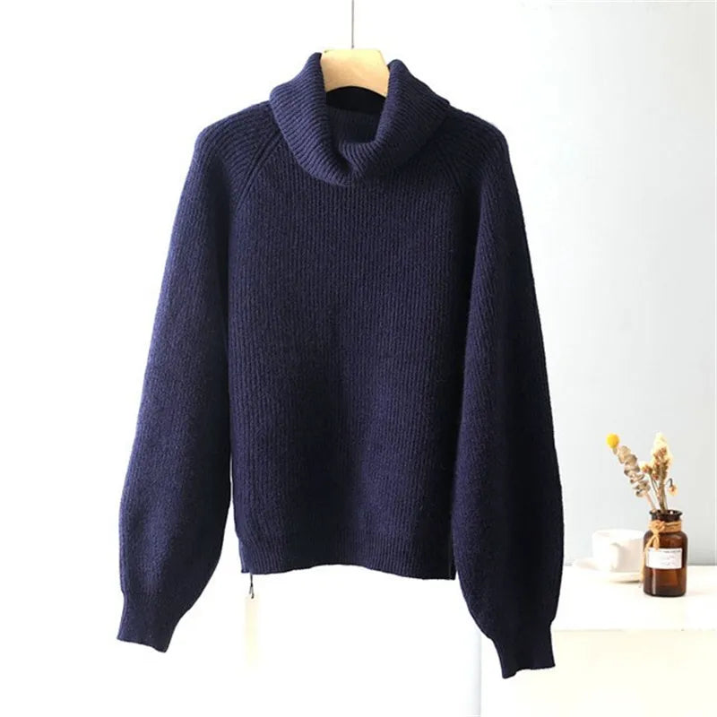 Turtleneck Kvinnor, Plain Turtleneck | Snygg - Bekväm - Perfekt för formella och vardagliga tillfällen