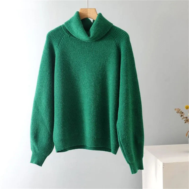 Turtleneck Kvinnor, Plain Turtleneck | Snygg - Bekväm - Perfekt för formella och vardagliga tillfällen