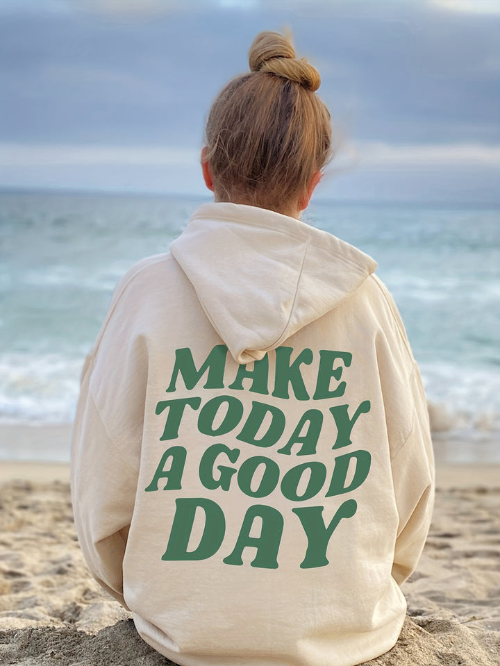 Hoodie Dam, Statement Hoodie | 100% bombull - Bekväm - Perfect for long days