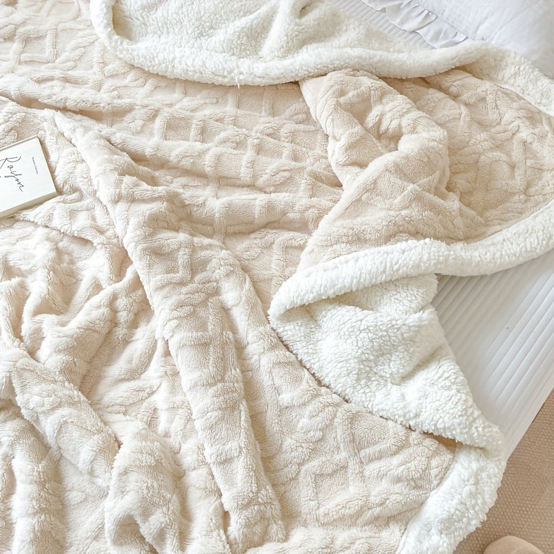 Fleece-tyg | Tjock sofffilt för höst och vinter - Lämplig för alla årstider