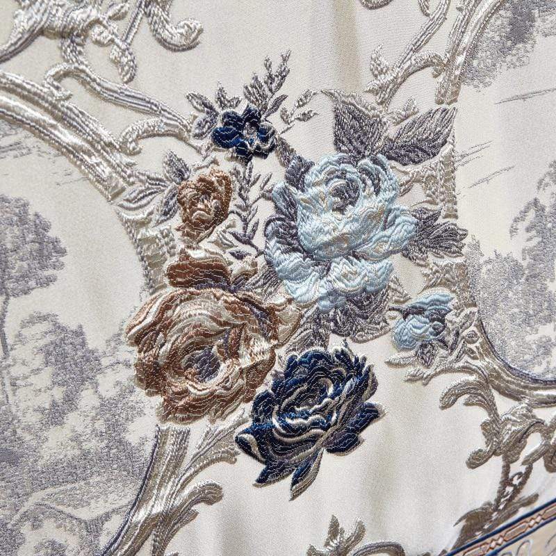 Orientalisque jacquard lyxiga sängkläder set - egyptisk bombull | Detaljerad Jacquard Design - Elegant men ändå elegant