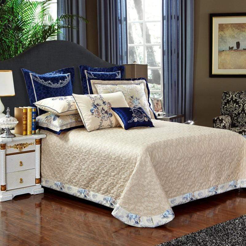 Orientalisque jacquard lyxiga sängkläder set - egyptisk bombull | Detaljerad Jacquard Design - Elegant men ändå elegant
