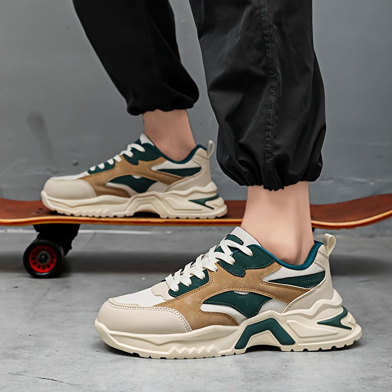 Mesh Streetwear Sneaker + Herr 631 | Lätt och retrostilt - Idealisk för sport och fritid - viktigt