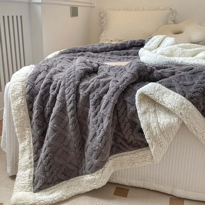 Fleece-tyg | Tjock sofffilt för höst och vinter - Lämplig för alla årstider