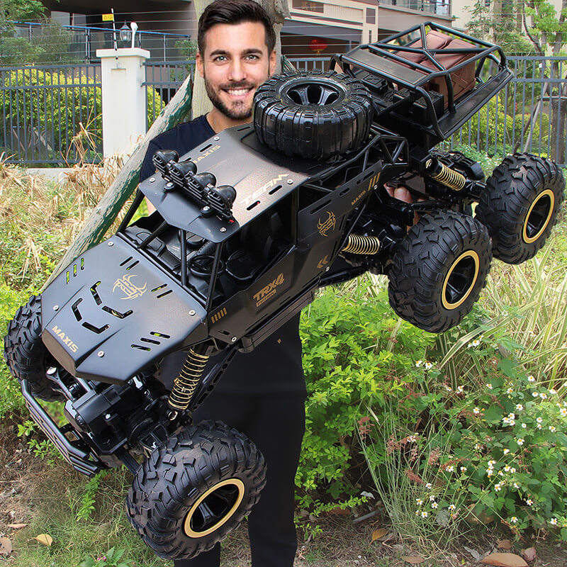 6-årsjubileums-RC-monstertruck – Terrängbil i skala 1/12 med avancerad 2,4 GHz-teknik och hög hastighet