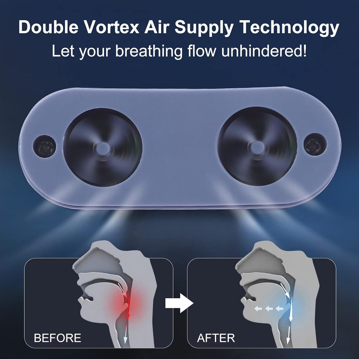 Micro CPAP somnapnéapparat för resor & anti-snarkning - CPAP alternativ