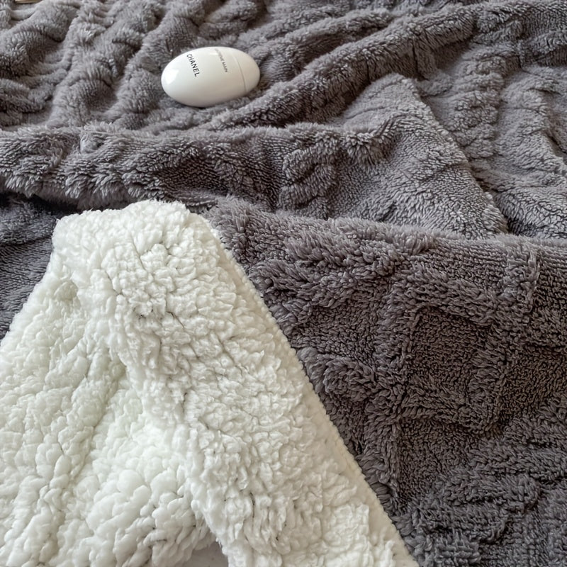 Fleece-tyg | Tjock sofffilt för höst och vinter - Lämplig för alla årstider