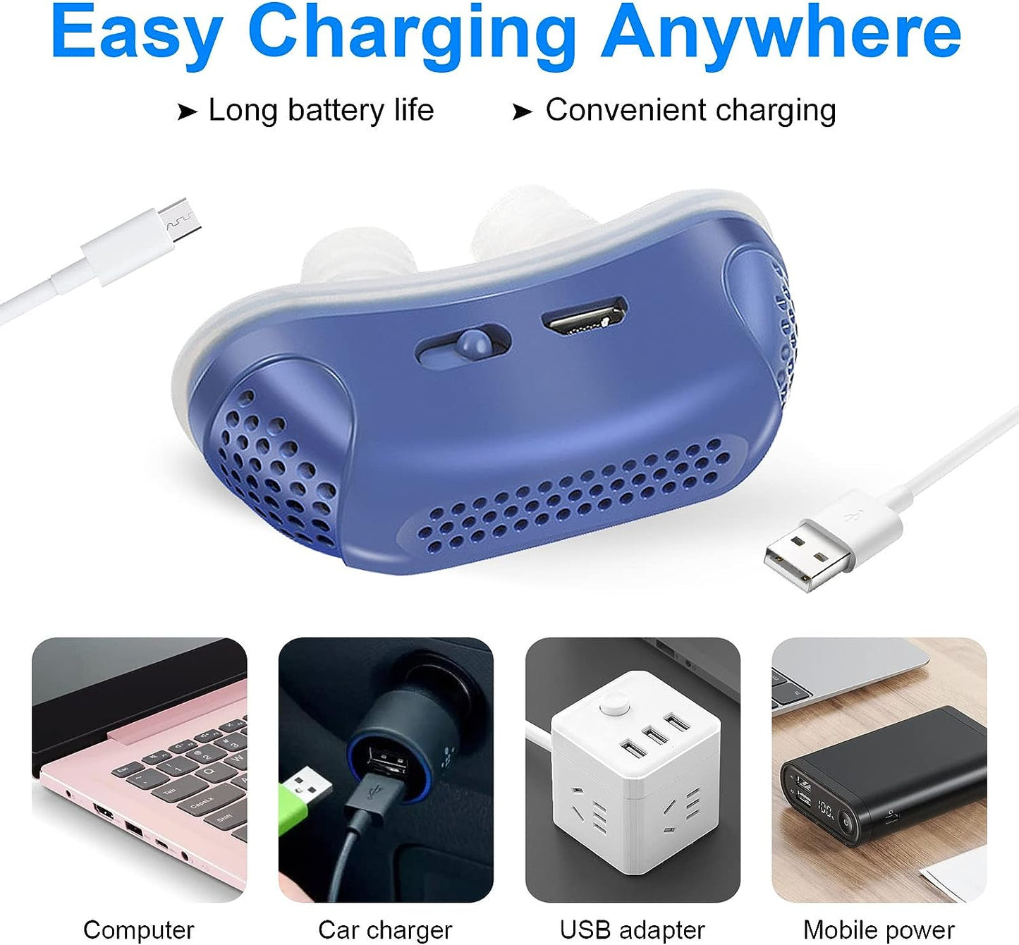 Micro CPAP somnapnéapparat för resor & anti-snarkning - CPAP alternativ