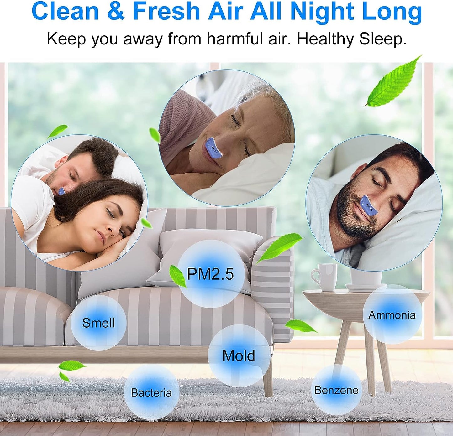 Micro CPAP somnapnéapparat för resor & anti-snarkning - CPAP alternativ