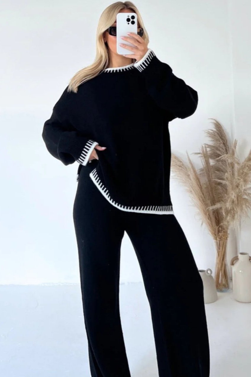 Comfy 2 Piece Set 184 | Luxury Set for Comfort - Ideal for Home & Loungewear - Essential
