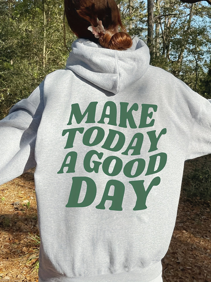 Hoodie Dam, Statement Hoodie | 100% bombull - Bekväm - Perfect for long days