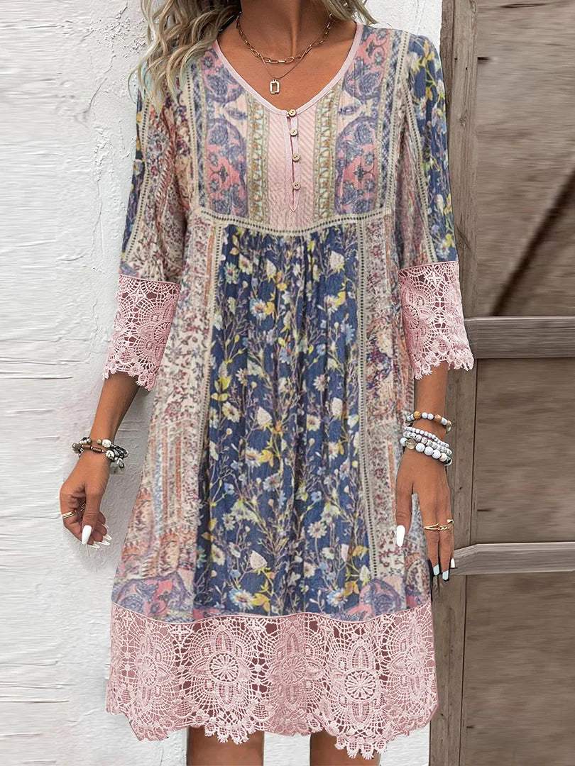 Jente- Bohemien Tuniekjurk - Visconte