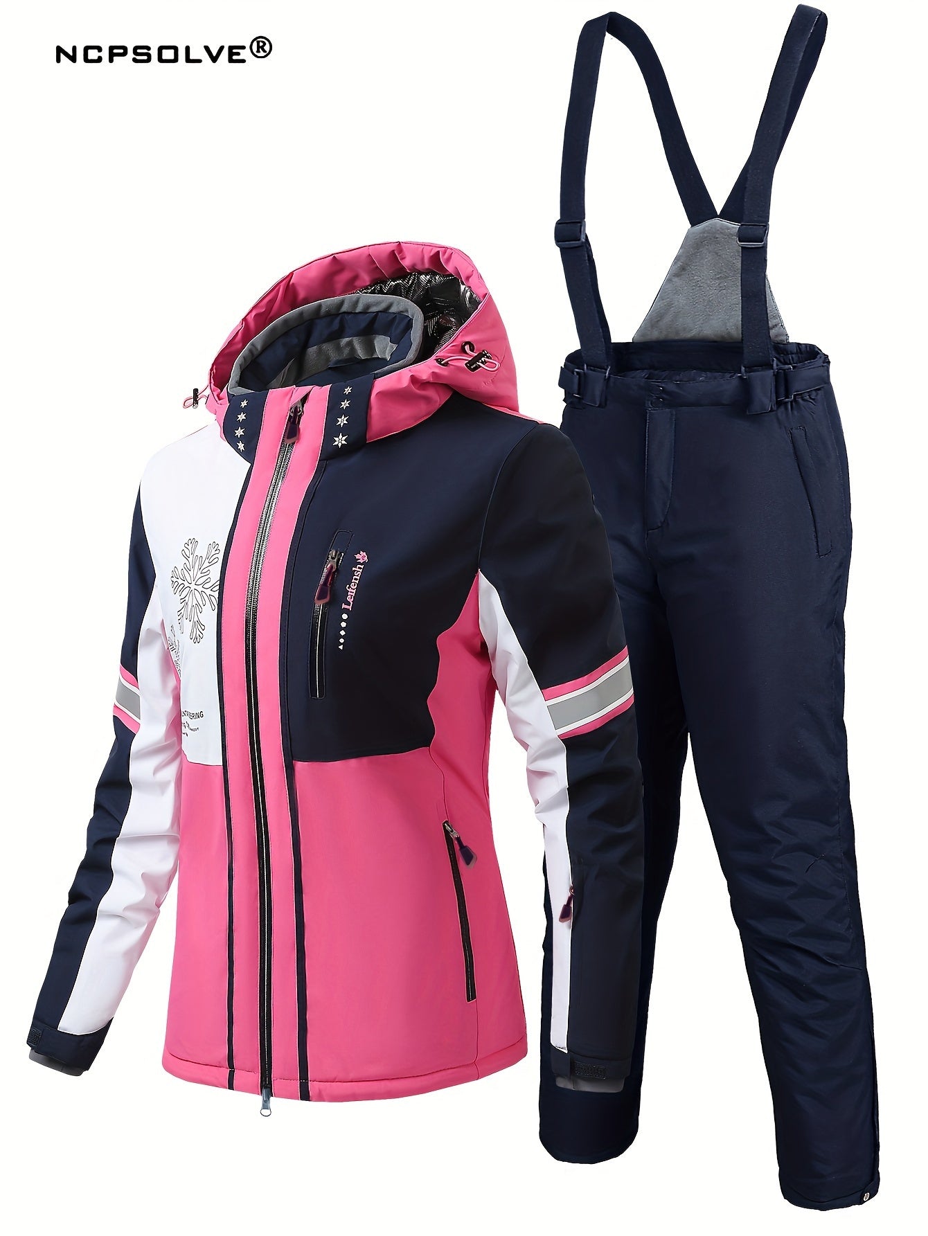 Skid-eller snowboard dräkt for kvinnor 356 | Find out how much you love - fodrad for comfort under kalla årstider - viktigt