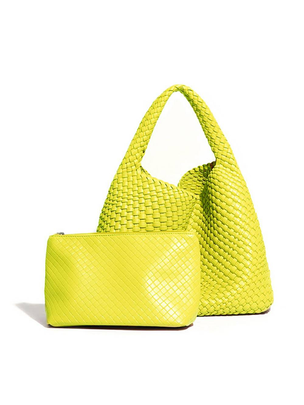 Återvunnen axelväska - Veganskt läder - Chic yet miljövänlig