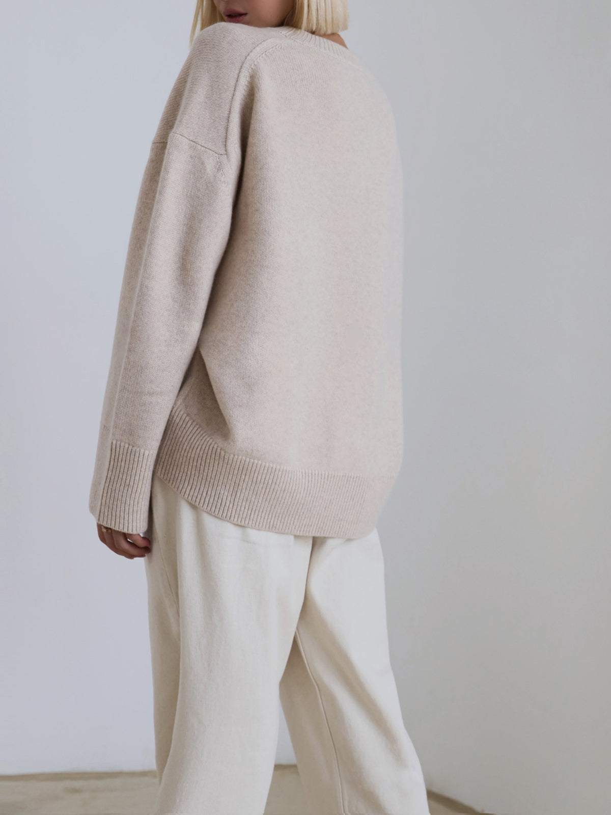Candyfloss | Oversized Pullover Tröja/Tröja Härlig vintertröja