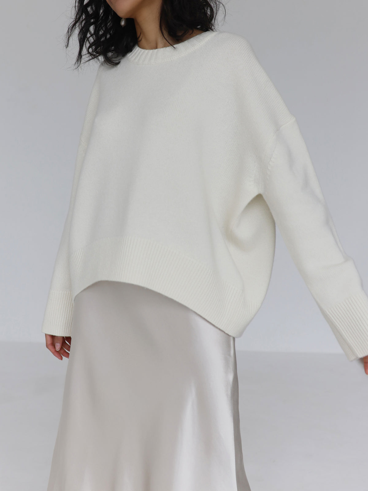 Candyfloss | Oversized Pullover Tröja/Tröja Härlig vintertröja
