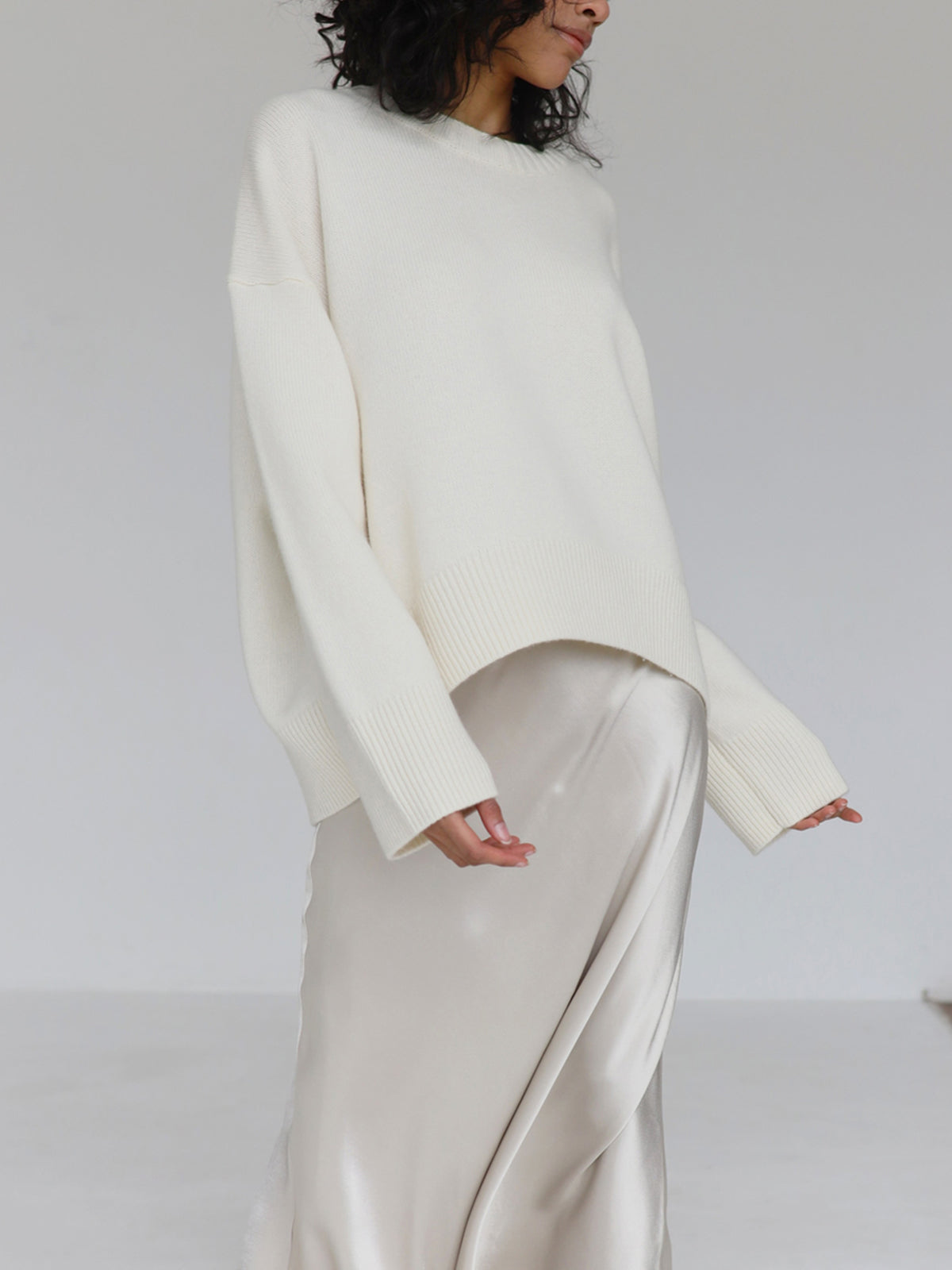 Candyfloss | Oversized Pullover Tröja/Tröja Härlig vintertröja