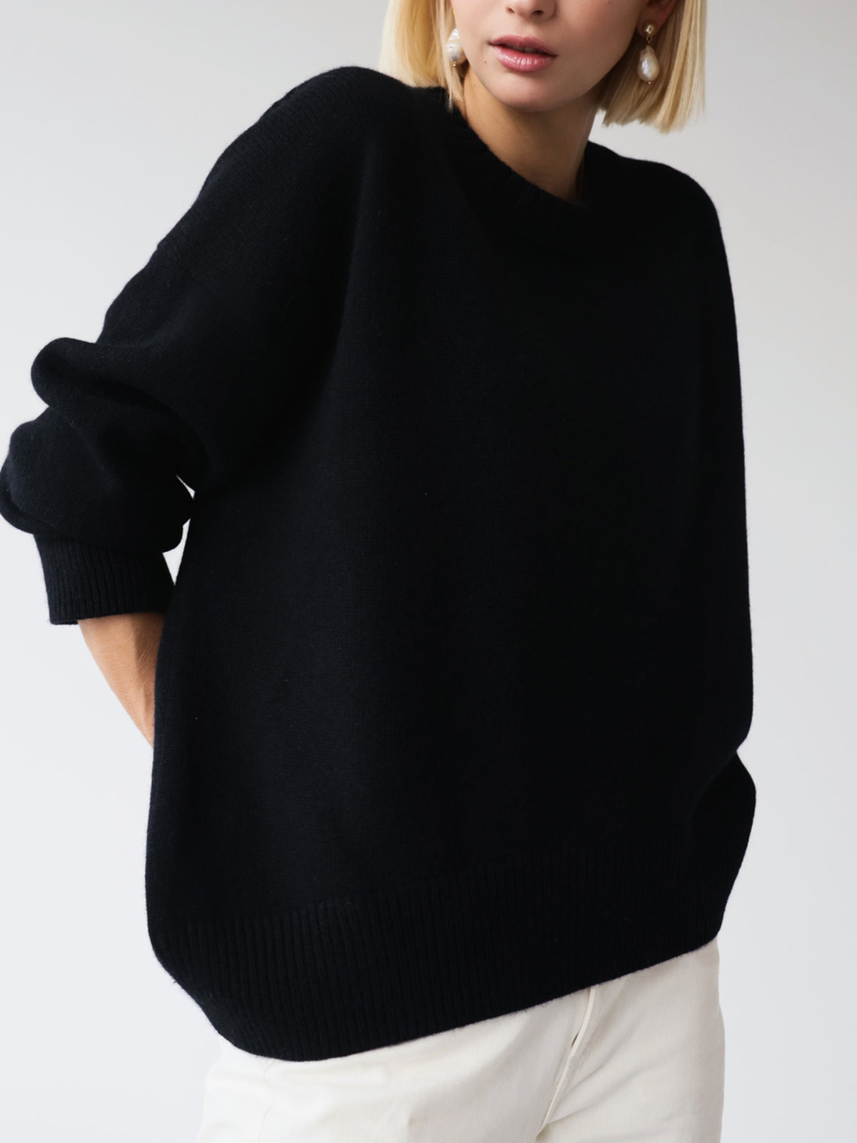 Candyfloss | Oversized Pullover Tröja/Tröja Härlig vintertröja