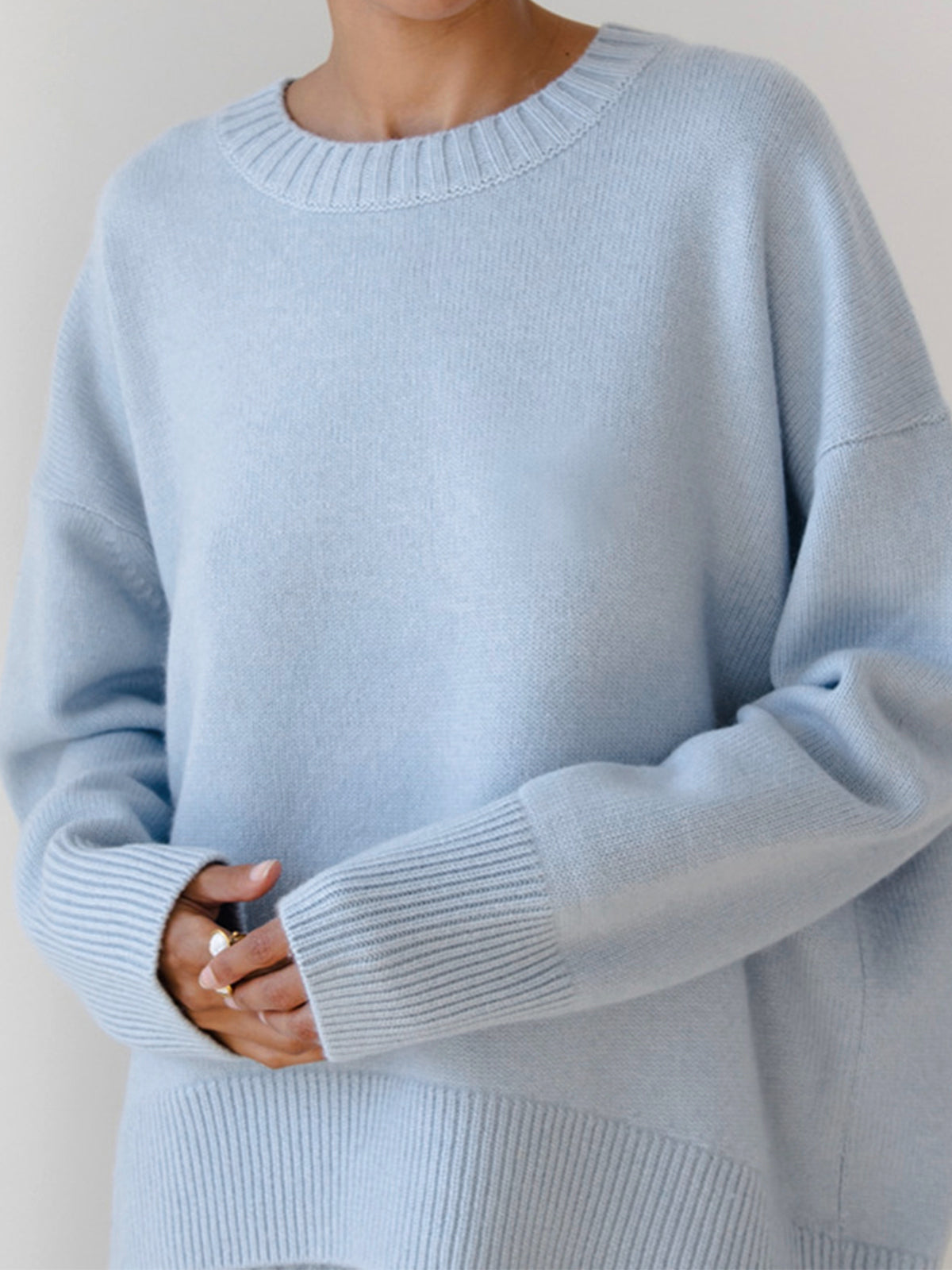 Candyfloss | Oversized Pullover Tröja/Tröja Härlig vintertröja