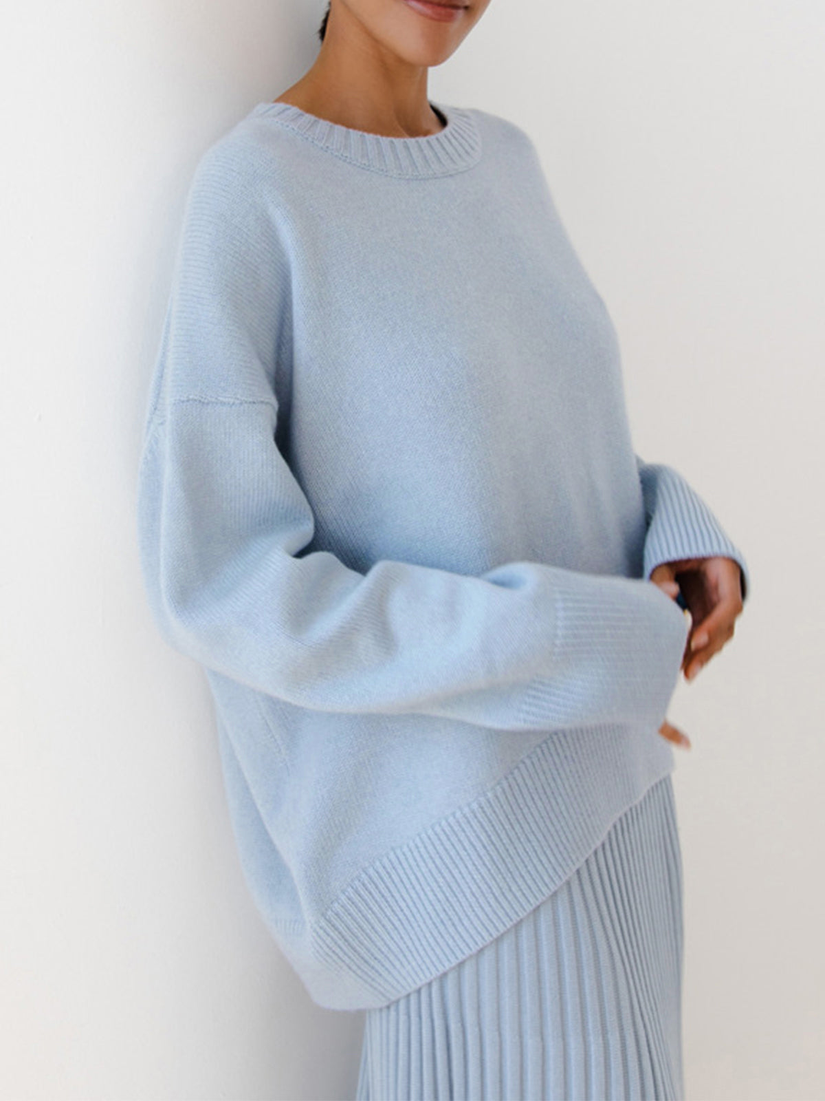Candyfloss | Oversized Pullover Tröja/Tröja Härlig vintertröja