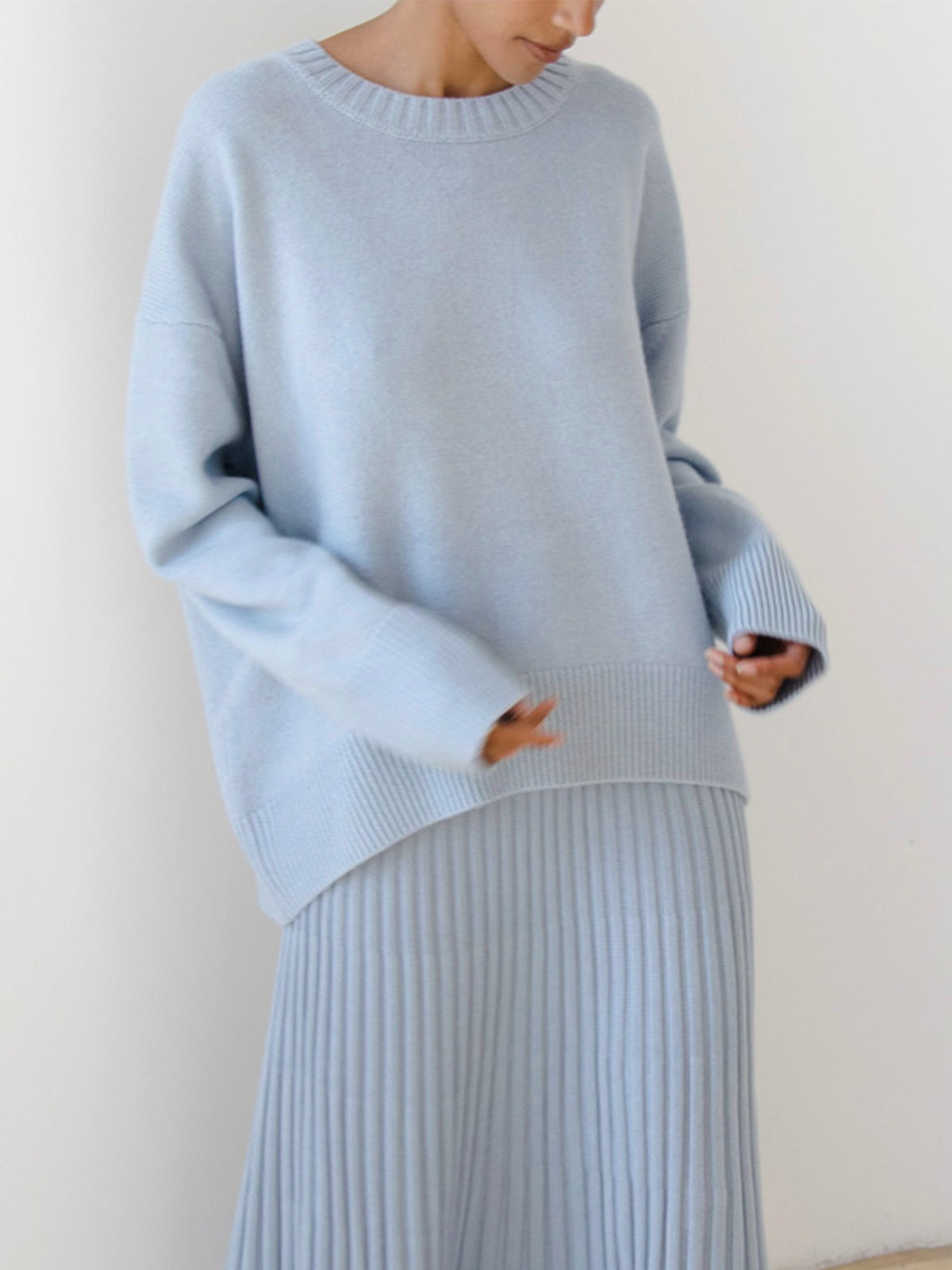Candyfloss | Oversized Pullover Tröja/Tröja Härlig vintertröja