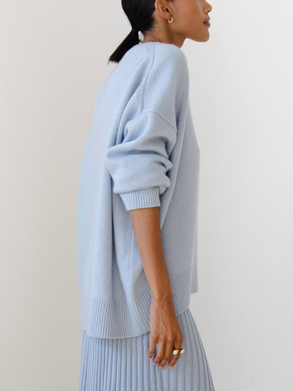 Candyfloss | Oversized Pullover Tröja/Tröja Härlig vintertröja