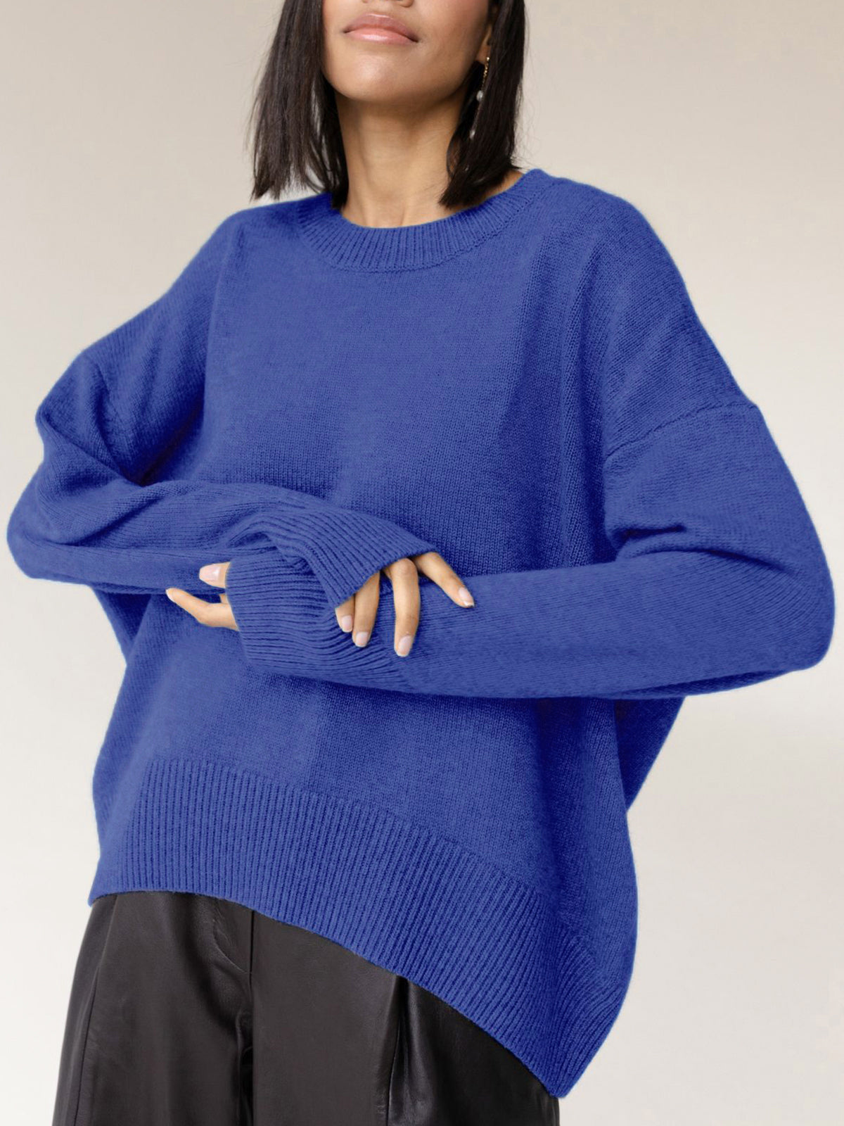 Candyfloss | Oversized Pullover Tröja/Tröja Härlig vintertröja