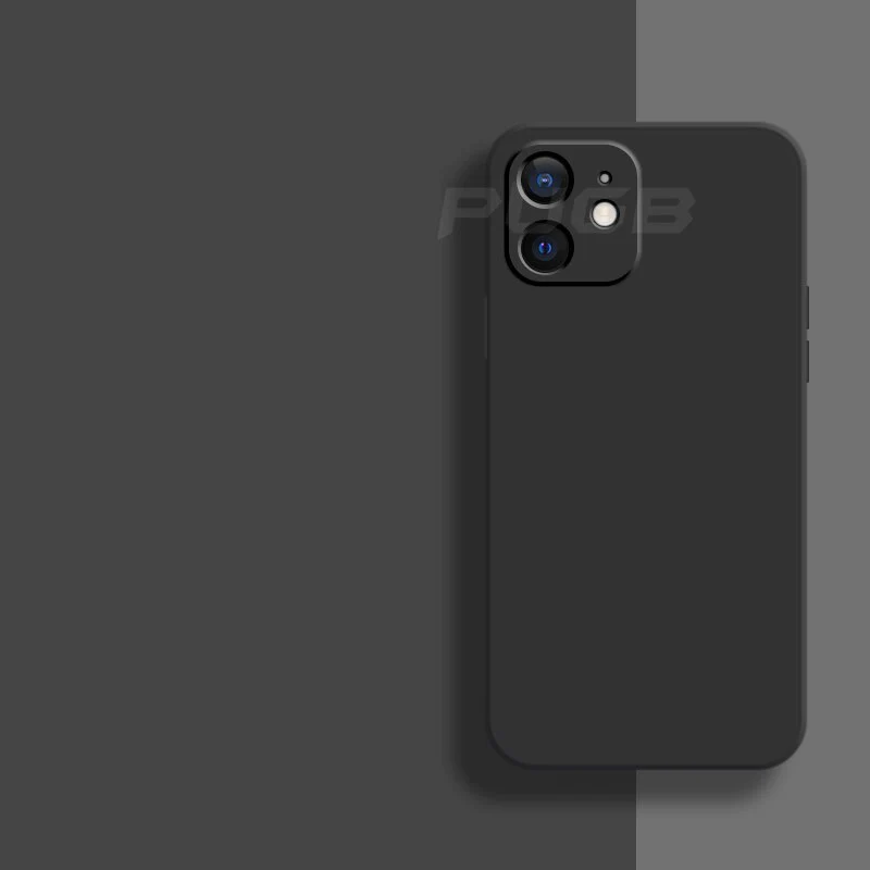 Vardi Dante™ Liquid Silicone Case™ | Mjukt skyddsfodral för iPhone 11, 12 och 13
