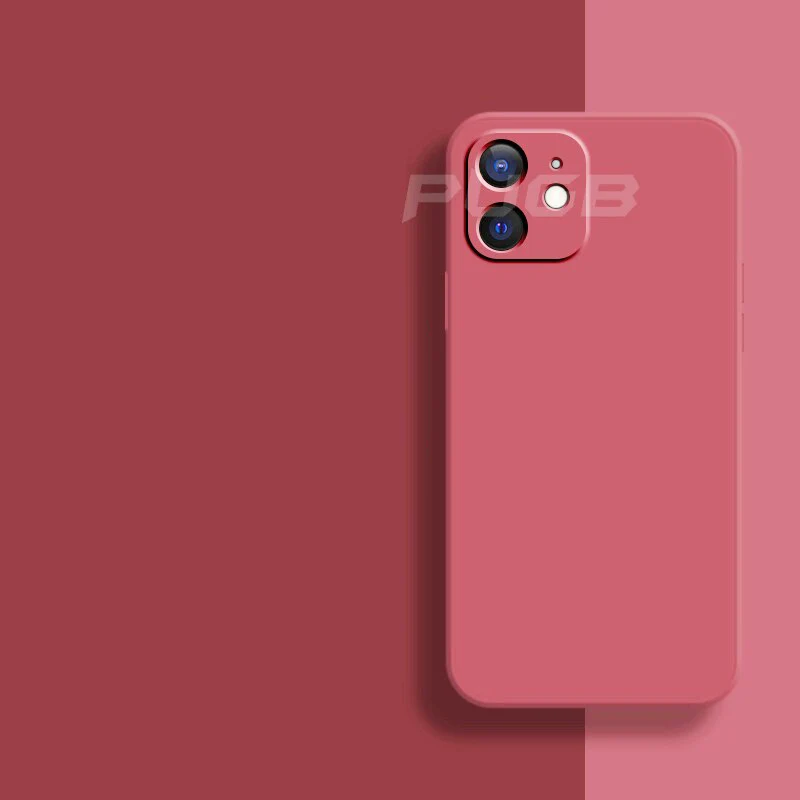Vardi Dante™ Liquid Silicone Case™ | Mjukt skyddsfodral för iPhone 11, 12 och 13