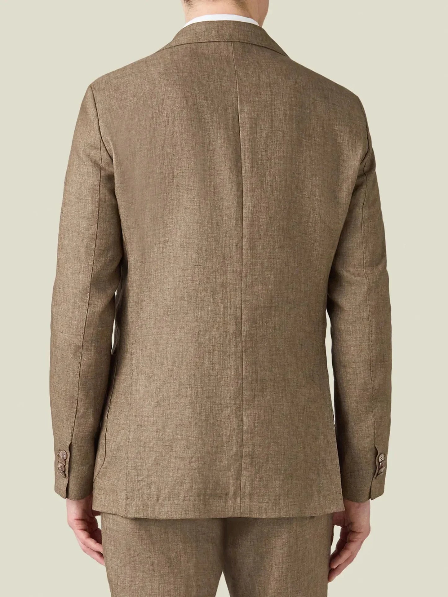 Hasselnötsblazer egyptisk bombull | Affärsmässigt elegant
