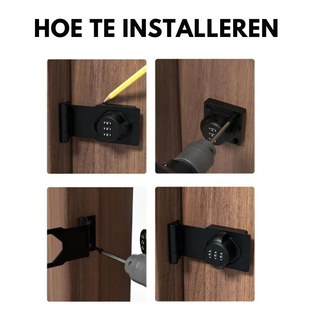 Combination Lock - SafeLock - Keyless - Versatile Security