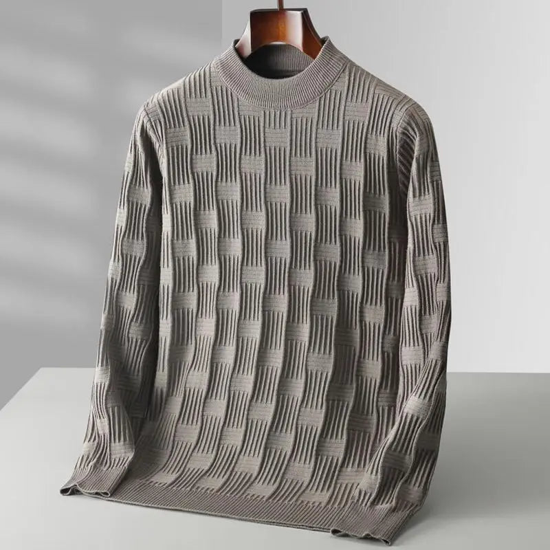 Tröja Herr, Cashmere Tröja | Stickad - Lyx - Perfect for formella lifting