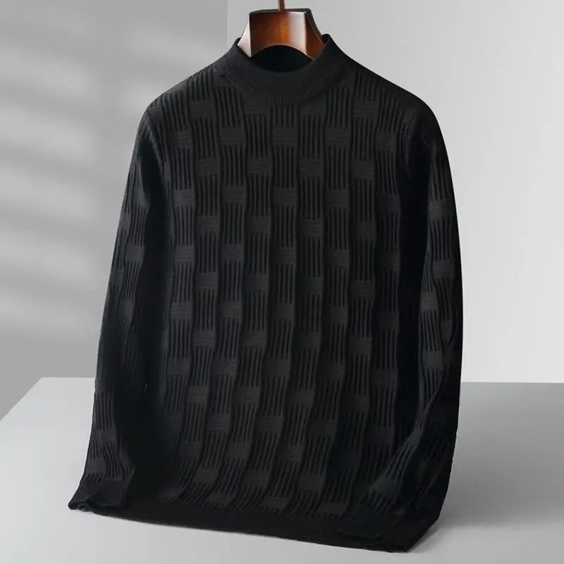 Tröja Herr, Cashmere Tröja | Stickad - Lyx - Perfect for formella lifting