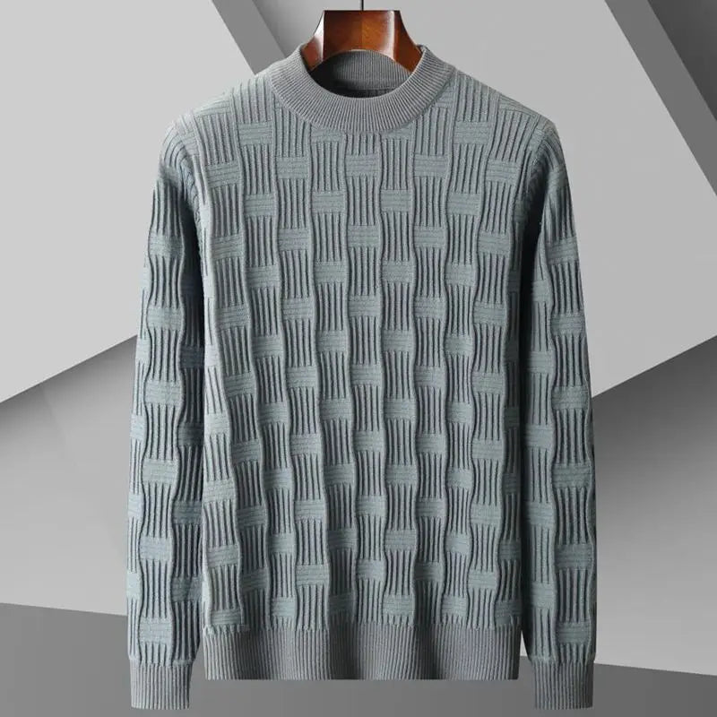 Tröja Herr, Cashmere Tröja | Stickad - Lyx - Perfect for formella lifting
