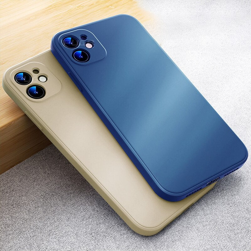 Vardi Dante™ Liquid Silicone Case™ | Mjukt skyddsfodral för iPhone 11, 12 och 13
