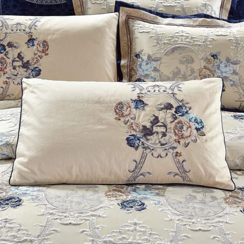 Orientalisque jacquard lyxiga sängkläder set - egyptian bombull | Detaljerad Jacquard Design - Elegant yet elegant
