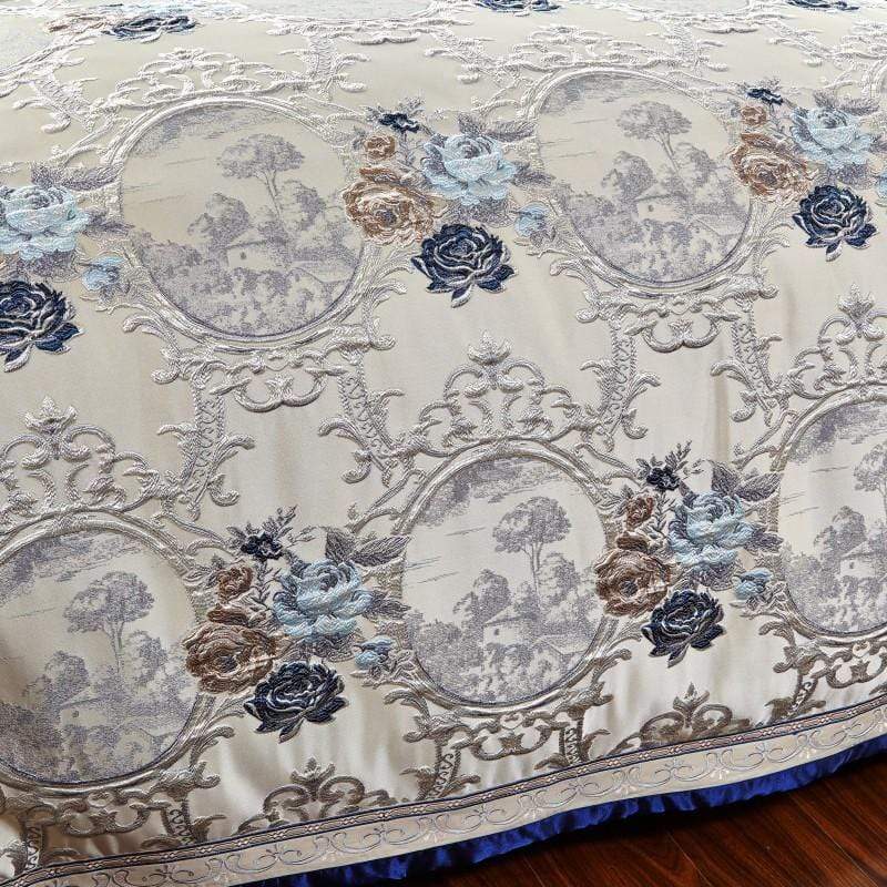 Orientalisque jacquard lyxiga sängkläder set - egyptisk bombull | Detaljerad Jacquard Design - Elegant men ändå elegant