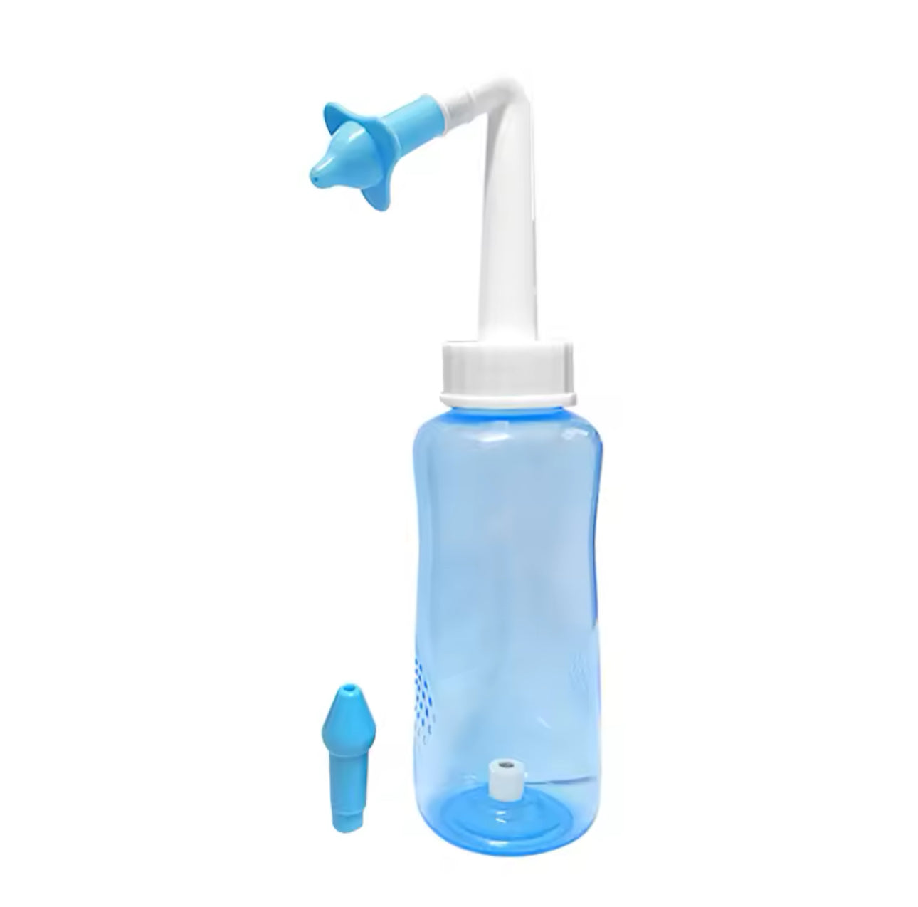 AndasFri Näsrengörare 300 ml | Effektiv rengöring och återfuktning av näsgångar | Ergonomisk BPA-fri plast | Portabel nässkölj för allergi, täppt näsa och torra slemhinnor