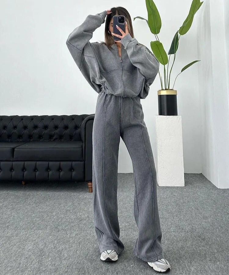 Tracksuit Women 158 | Comfortable Tracksuit - Perfect for Sports & Leisure - Essential
