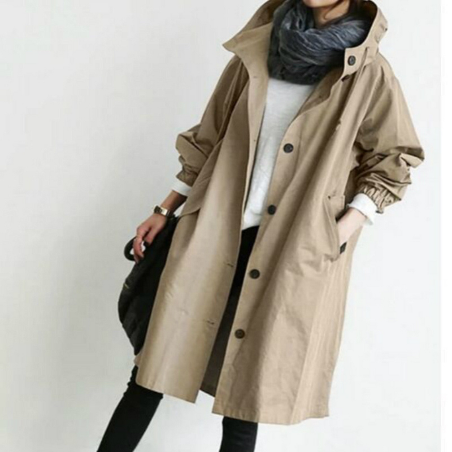 Damrock - Trenchcoat - Perfekt för alla vintersporter