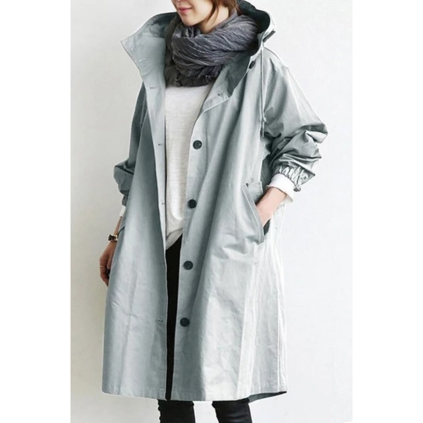 Damrock - Trenchcoat - Perfekt för alla vintersporter