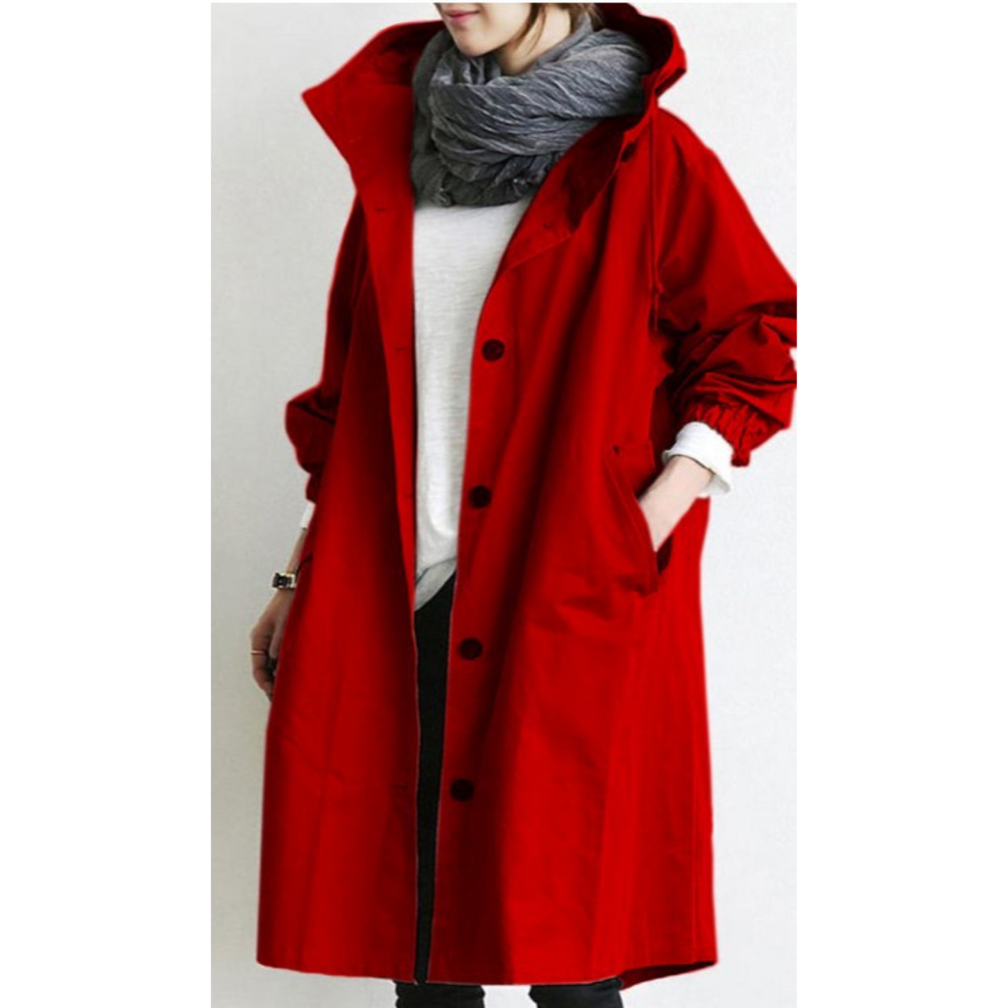 Damrock - Trenchcoat - Perfekt för alla vintersporter