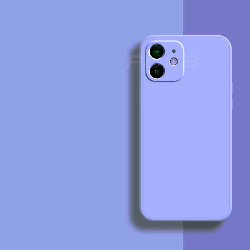 Vardi Dante™ Liquid Silicone Case™ | Mjukt skyddsfodral för iPhone 11, 12 och 13