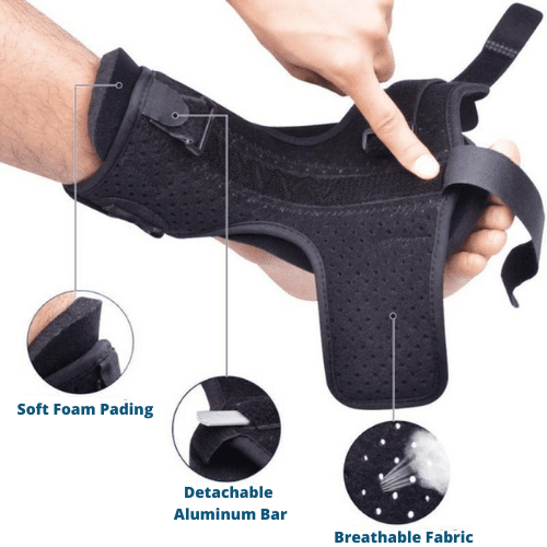 Supportive Night Splint - FlexiRelief - Plantar Fasciitis & Heel Spur Support