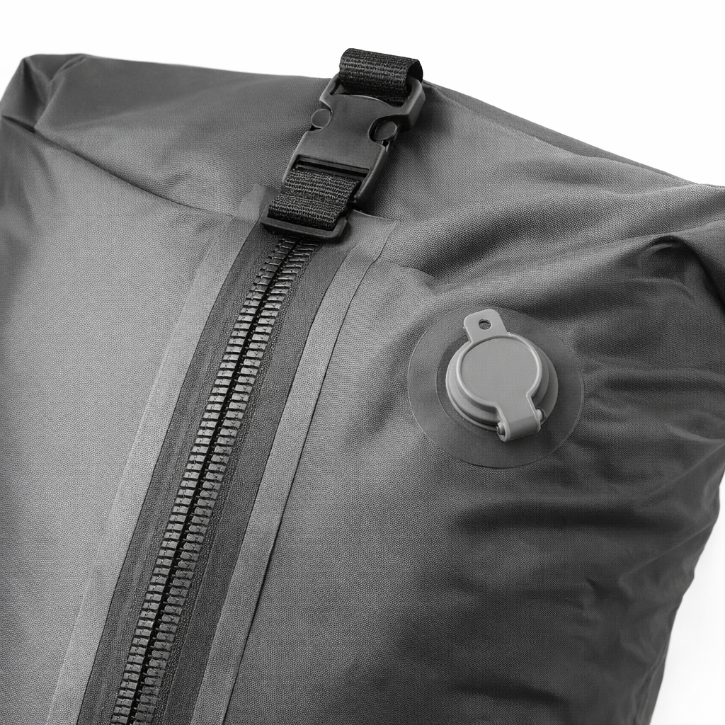 17L vacuümcompressietas met luchtpomp Herbruikbare reiskleding opbergtas Compressiebagagetas